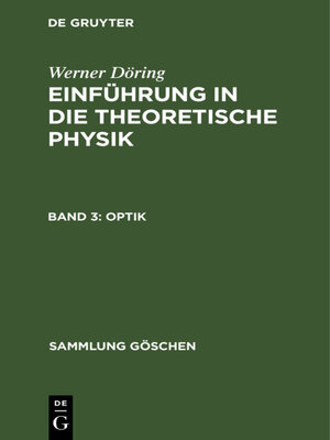 cover image of Optik